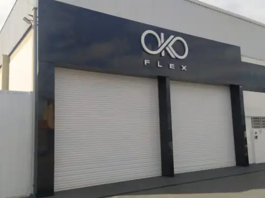 Letras caixa — projeto OKO Flex pela Focco Luminosos